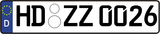 HD-ZZ0026