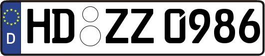 HD-ZZ0986