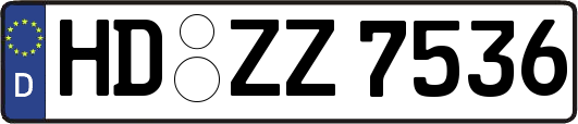 HD-ZZ7536