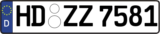 HD-ZZ7581