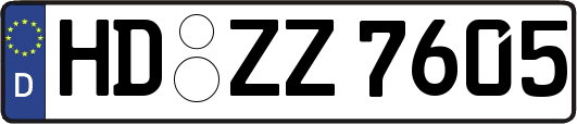 HD-ZZ7605