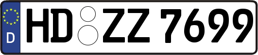 HD-ZZ7699