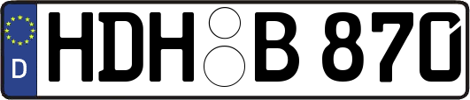 HDH-B870