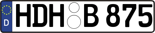 HDH-B875