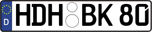 HDH-BK80