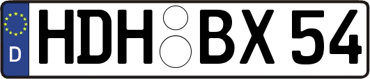 HDH-BX54