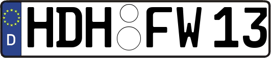 HDH-FW13