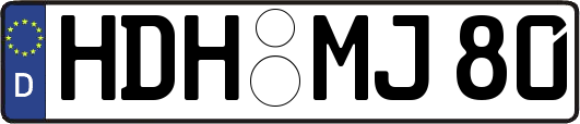 HDH-MJ80