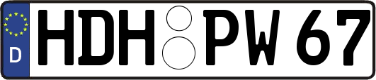 HDH-PW67