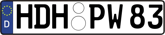 HDH-PW83
