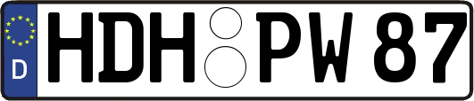 HDH-PW87