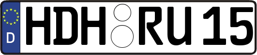 HDH-RU15