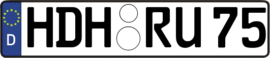 HDH-RU75