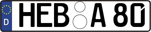 HEB-A80