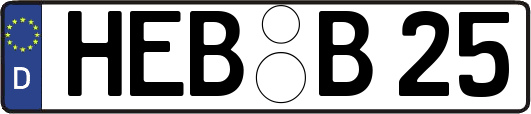 HEB-B25
