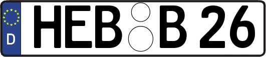HEB-B26