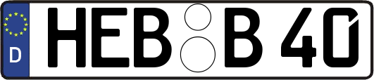HEB-B40