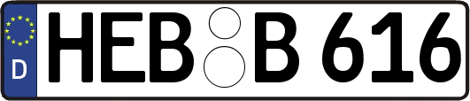 HEB-B616