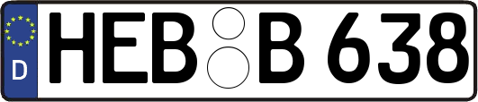 HEB-B638