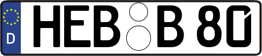 HEB-B80