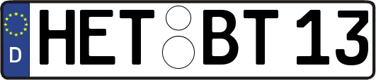 HET-BT13