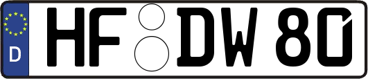 HF-DW80