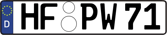HF-PW71