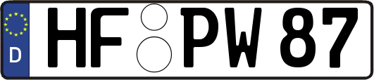 HF-PW87