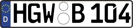 HGW-B104