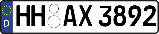 HH-AX3892