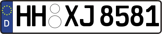 HH-XJ8581