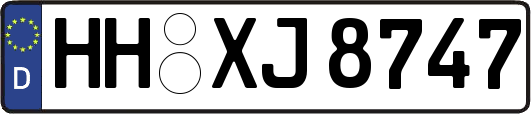HH-XJ8747
