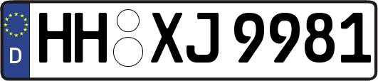 HH-XJ9981