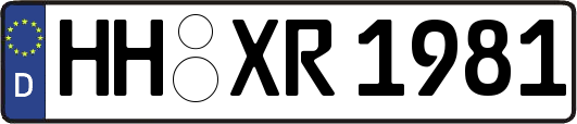 HH-XR1981