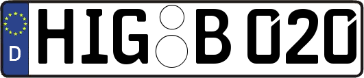 HIG-B020