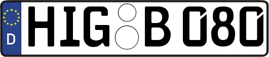 HIG-B080