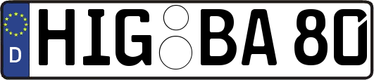 HIG-BA80