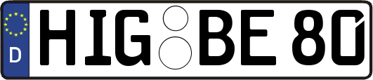 HIG-BE80