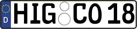 HIG-CO18
