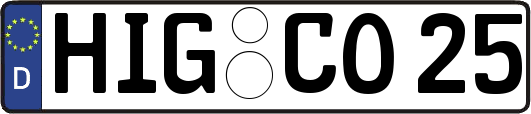 HIG-CO25