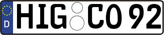 HIG-CO92