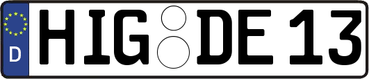 HIG-DE13