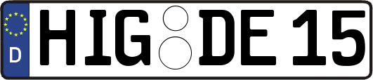 HIG-DE15