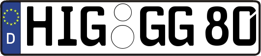 HIG-GG80