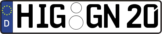 HIG-GN20