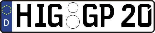HIG-GP20