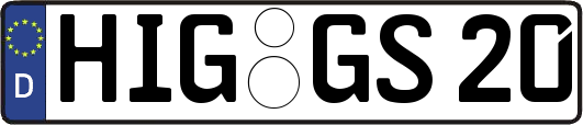 HIG-GS20