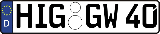 HIG-GW40