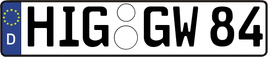 HIG-GW84