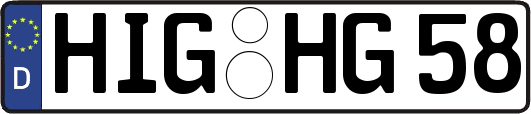 HIG-HG58